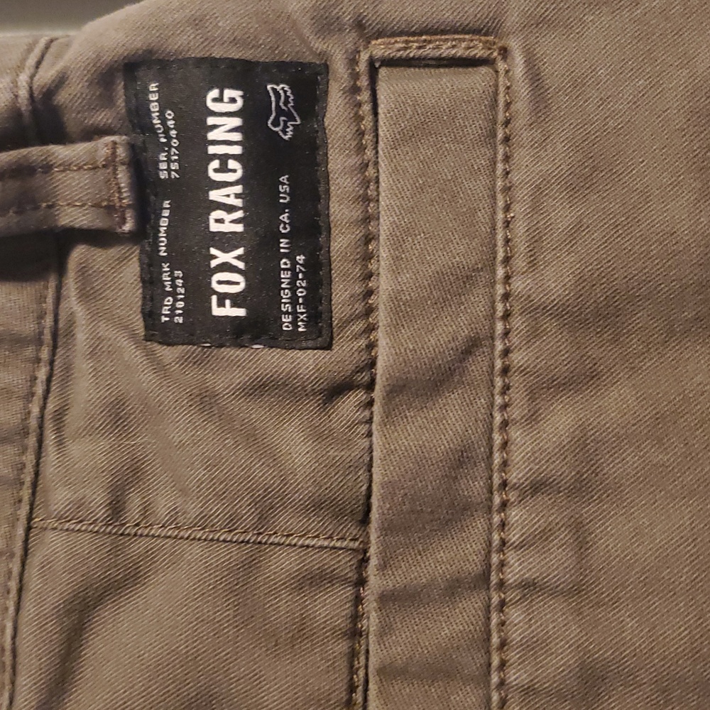 Fox Racing Grey Shorts - Picture 3 of 5